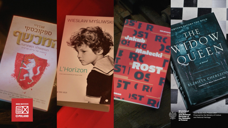 Cherezińska, Małecki, Myśliwski i Sapkowski w globalnej kampanii Instytutu Książki